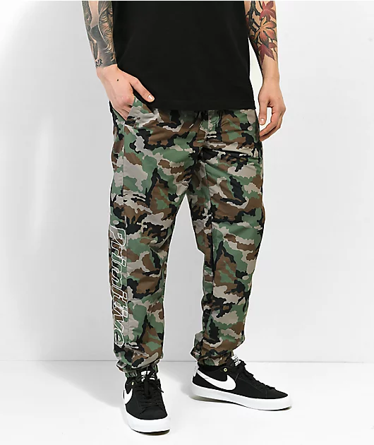 Primitive Mission Nylon Camo Skate Pants