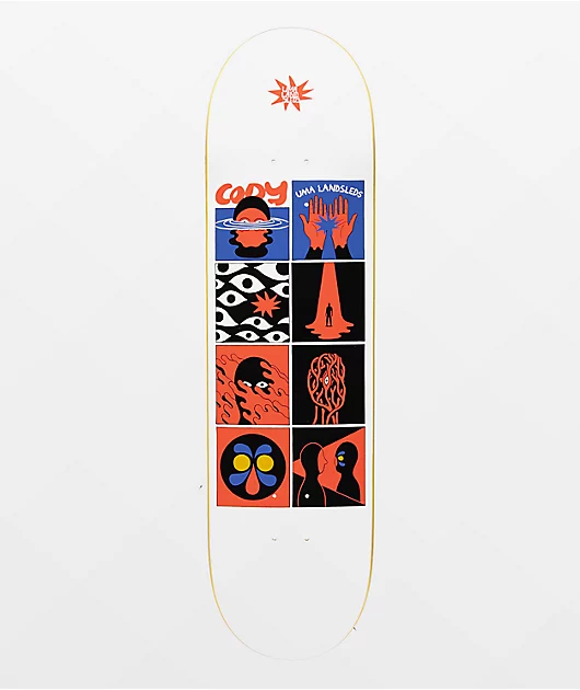 Uma Landsleds Cody Tales 8.38\" Skateboard Deck