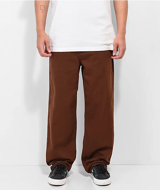 1011-empyre-loose-fit-brown-skate-jeans-1.webp Empyre Loose Fit Brown Skate Jeans