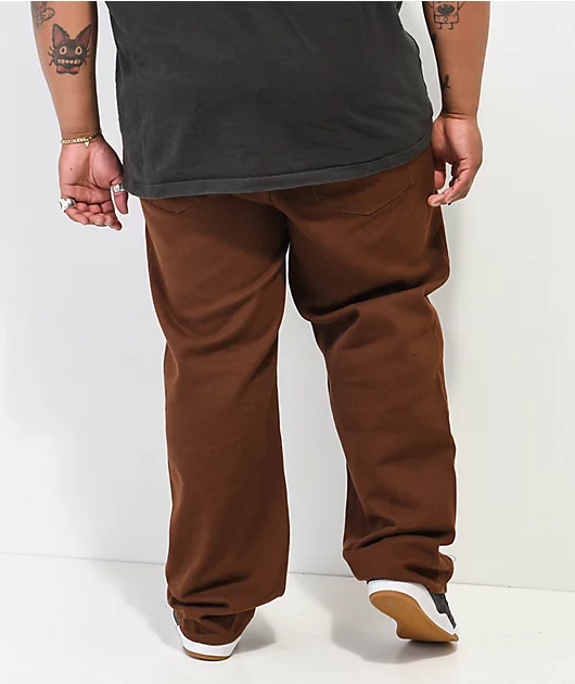 1011-empyre-loose-fit-brown-skate-jeans-5.webp Empyre Loose Fit Brown Skate Jeans