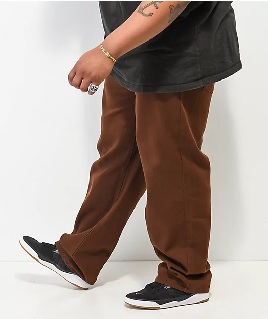 1011-empyre-loose-fit-brown-skate-jeans-6.webp Empyre Loose Fit Brown Skate Jeans
