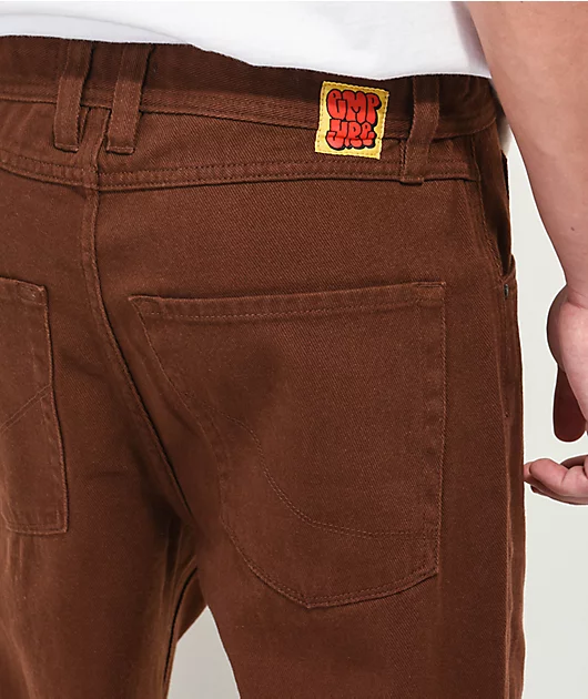 1011-empyre-loose-fit-brown-skate-jeans-8.webp Empyre Loose Fit Brown Skate Jeans