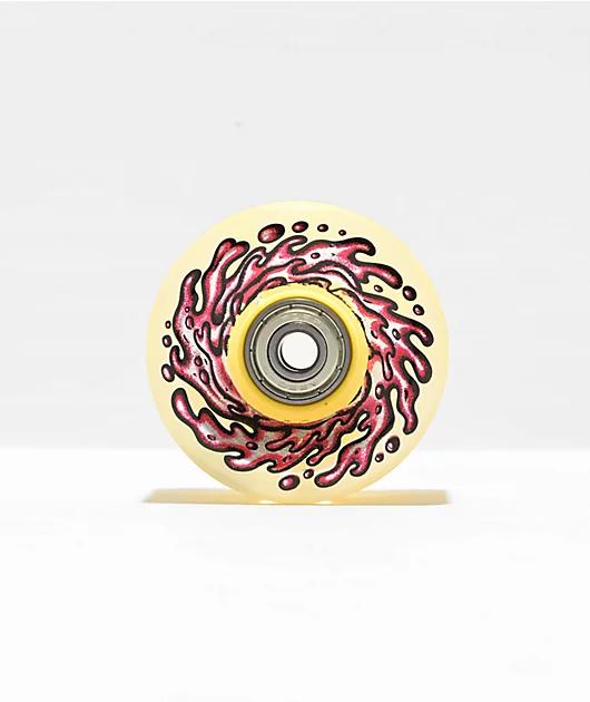 Slime Balls Light Ups  60mm 78a Yellow Cruiser Wheels