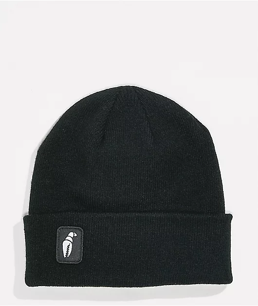 101134-crab-grab-tall-claw-black-beanie-1.webp Crab Grab Tall Claw Black Beanie