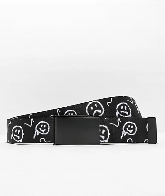 101236-empyre-graffiti-smile-black-web-belt-1.webp Empyre Graffiti Smile Black Web Belt