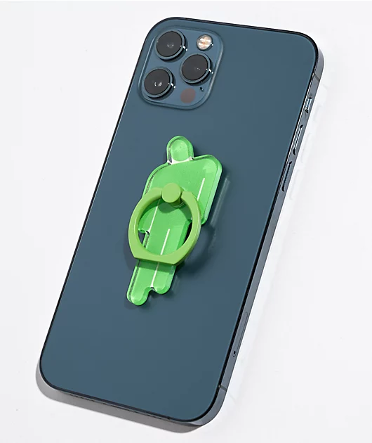 Billie Eilish Blohsh Logo Green Ring Stand