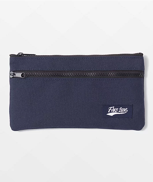 BTS Varsity Fake Love Navy Blue Pencil Case