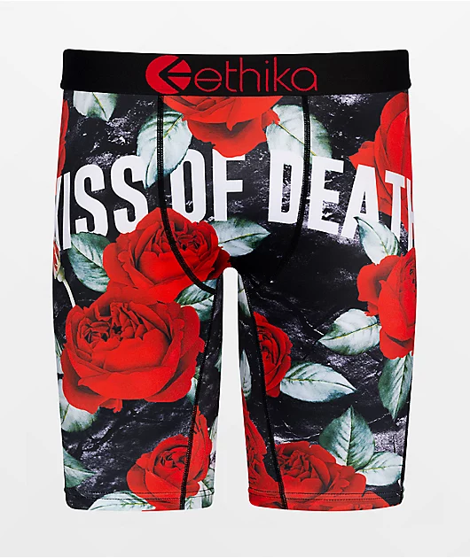 Ethika Kids Kiss Of Death Boxer Briefs