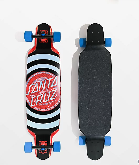 Santa Cruz Decoder Roskopp 37.5\" Drop Through Longboard Complete