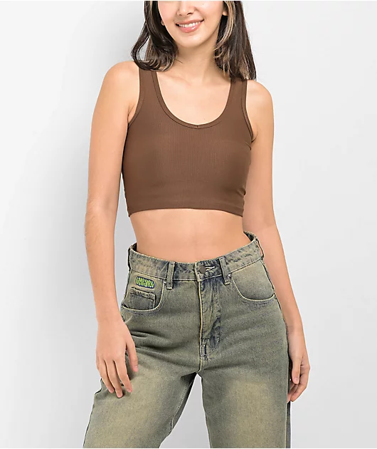 Zine Kenzi Carafe Crop Tank Top