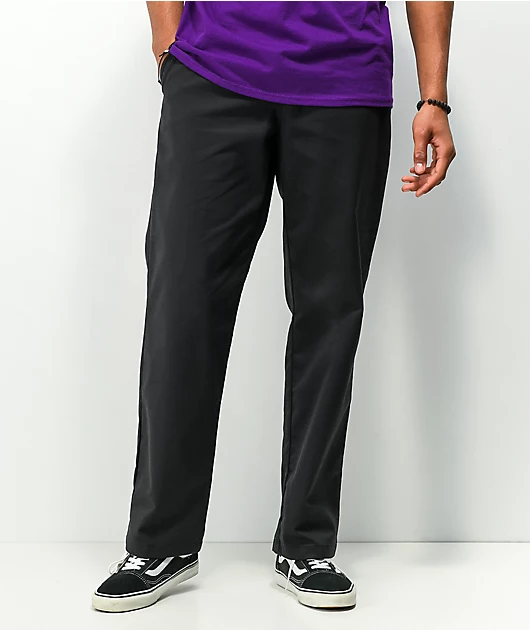 Dickies Foy Loose Black Twill Skate Pants