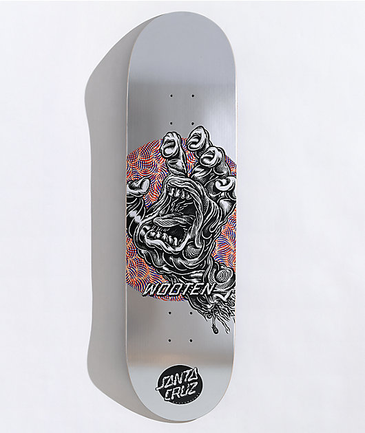 Santa Cruz Wooten Alive Hand VX 8.5\" Skateboard Deck