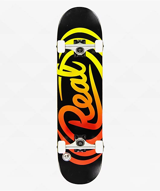 Real Script Oval 8.0\" Skateboard Complete