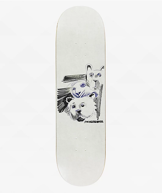 The Heated Wheel Adventured Slick Bottom 8.75\" Skateboard Deck