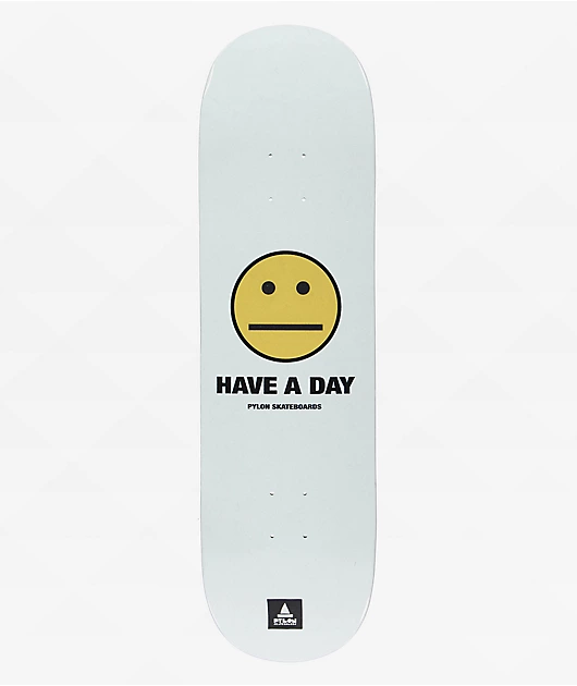 Pylon Have A Day 8.75\" Skateboard Deck