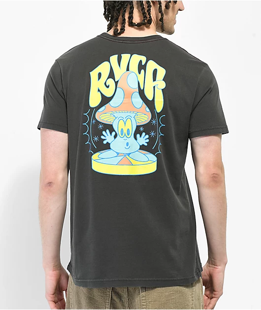 102473-rvca-mushtoon-black-dyed-t-shirt-1.webp RVCA Mushtoon Black Dyed T-shirt