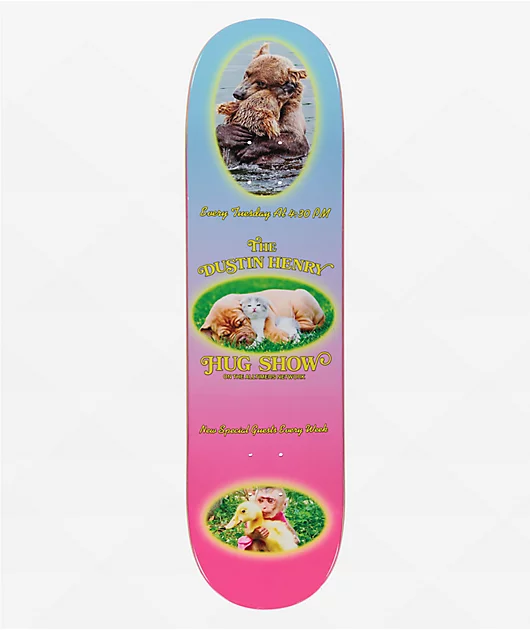 Alltimers Henry Hug Show 8.5\" Skateboard Deck