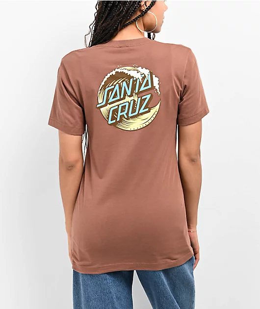 Santa Cruz Wave Dot Chesnutt T-Shirt