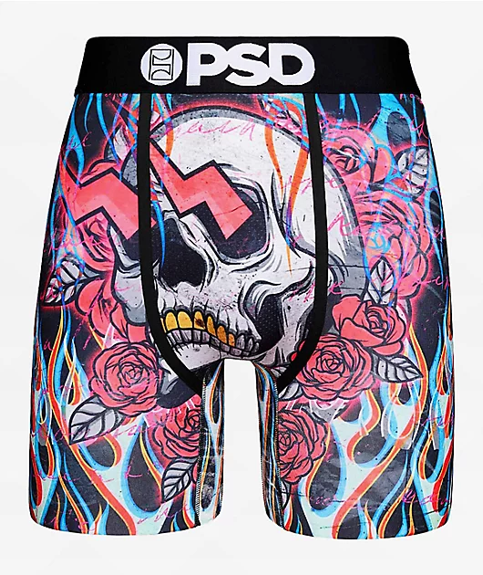 10689-psd-flames-n-bones-boxer-briefs-1.webp PSD Flames N Bones Boxer Briefs