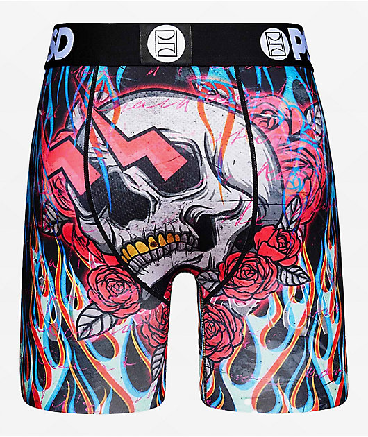 10689-psd-flames-n-bones-boxer-briefs-2.jpg PSD Flames N Bones Boxer Briefs