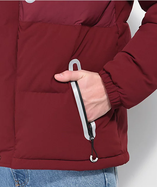 11951-cookies-upper-echelon-burgundy-puffer-jacket-6.webp Cookies Upper Echelon Burgundy Puffer Jacket