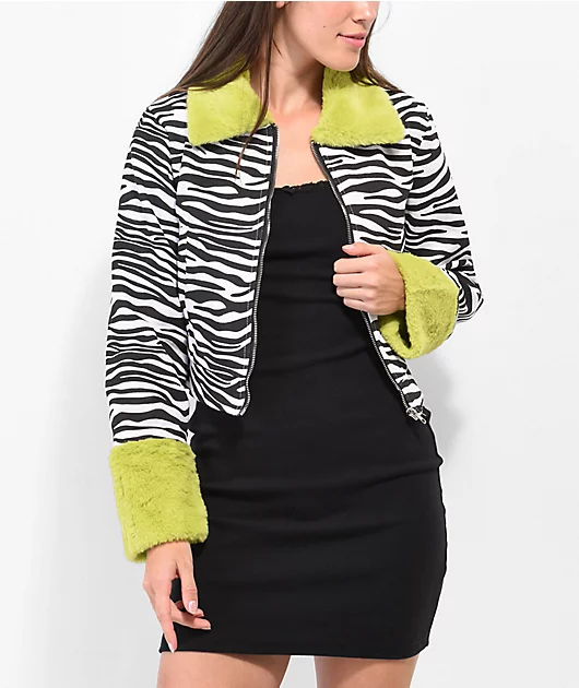12153-daisy-street-zebra-fur-crop-twill-jacket-1.webp Daisy Street Zebra Fur Crop Twill Jacket