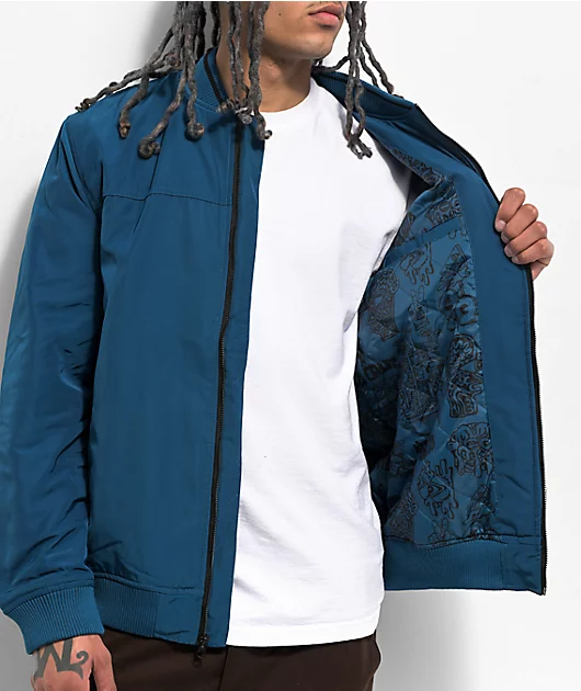 12233-killer-acid-x-santa-cruz-navy-bomber-jacket-5.webp Killer Acid x Santa Cruz Navy Bomber Jacket