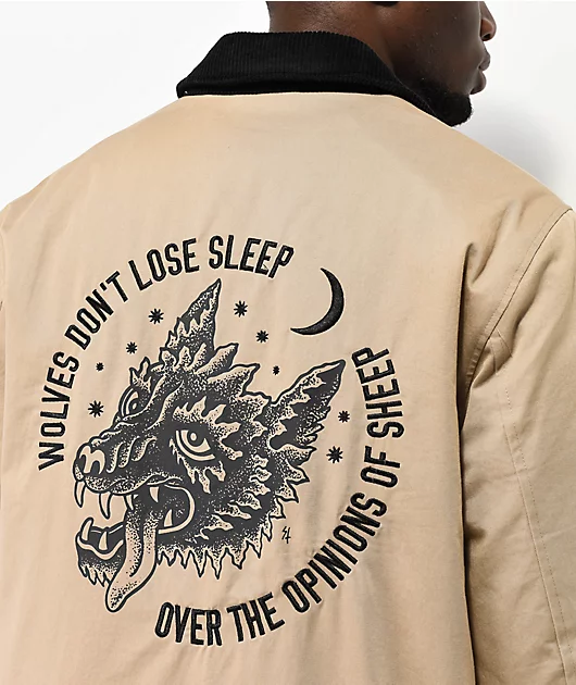 12345-lurking-class-by-sketchy-tank-wolves-khaki-work-jacket-2.webp Lurking Class by Sketchy Tank Wolves Khaki Work Jacket