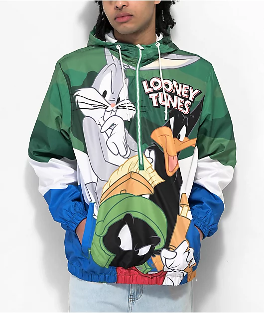 Members Only x Looney Tunes Multi Anorak Jacket