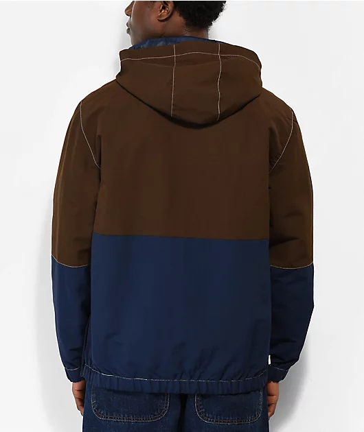 12516-vans-zion-brown-blue-anorak-jacket-2.webp Vans Zion Brown & Blue Anorak Jacket