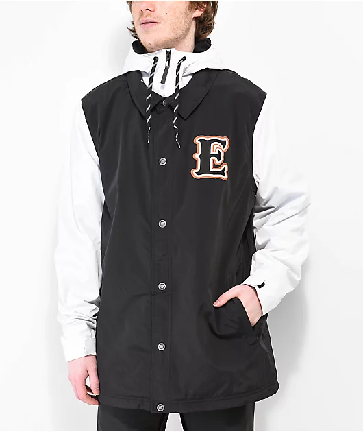 Empyre Tygor Black & White 10K Snowboard Jacket