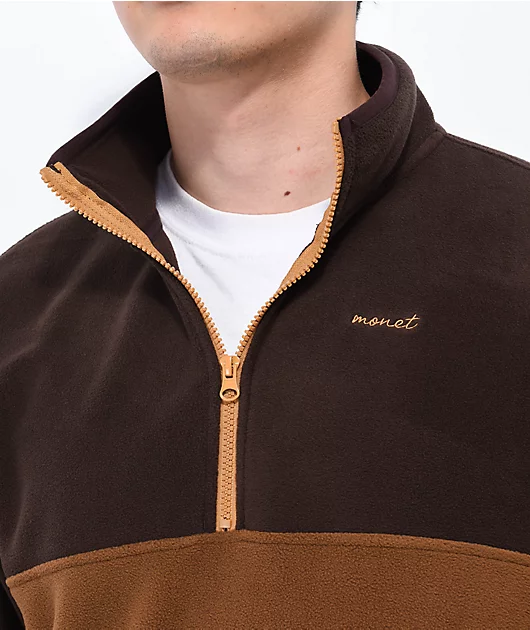 13181-monet-linear-brown-tech-fleece-3.webp Monet Linear Brown Tech Fleece