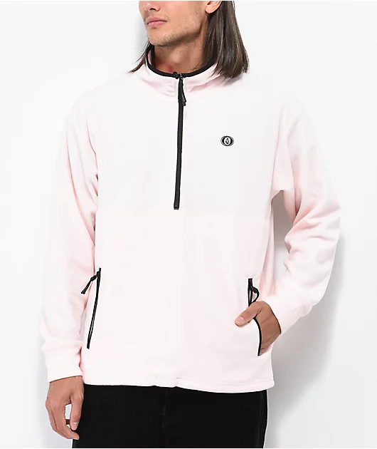 Volcom V Science Pink Fleece Jacket