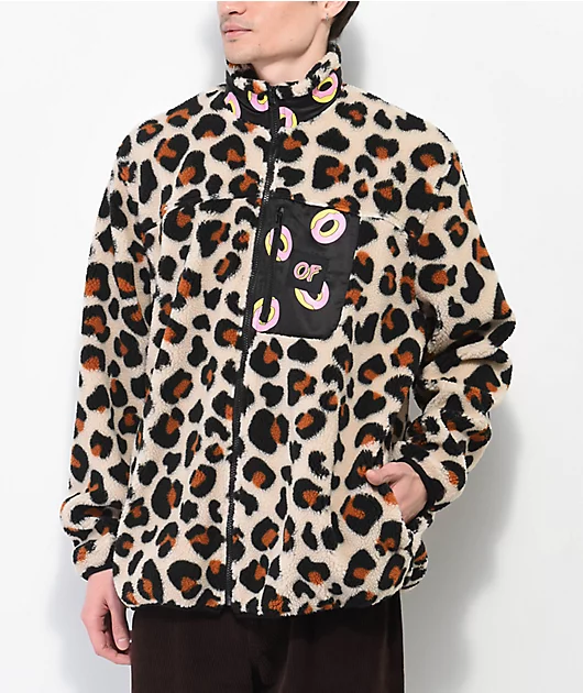 13365-odd-future-leopard-brown-fleece-jacket-1.webp Odd Future Leopard Brown Fleece Jacket