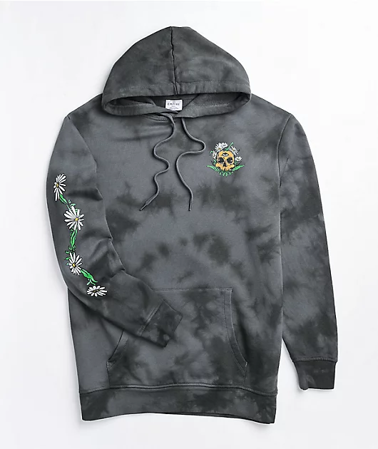 13677-empyre-jasmine-rose-skull-black-tie-dye-hoodie-2.webp Empyre Jasmine Rose Skull Black Tie Dye Hoodie