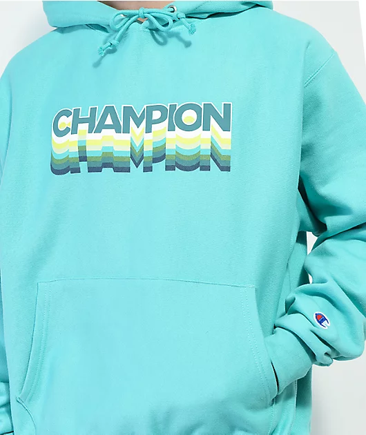 14174-champion-reverse-weave-multi-logo-teal-hoodie-3.webp Champion Reverse Weave Multi Logo Teal Hoodie