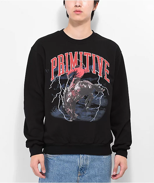 14756-primitive-nightrider-black-crewneck-sweatshirt-1.webp Primitive Nightrider Black Crewneck Sweatshirt
