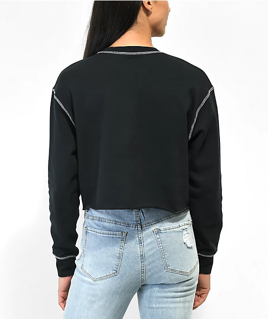 14901-swixxz-i-m-with-the-band-black-crop-crewneck-sweatshirt-3.webp SWIXXZ I'm With The Band Black Crop Crewneck Sweatshirt