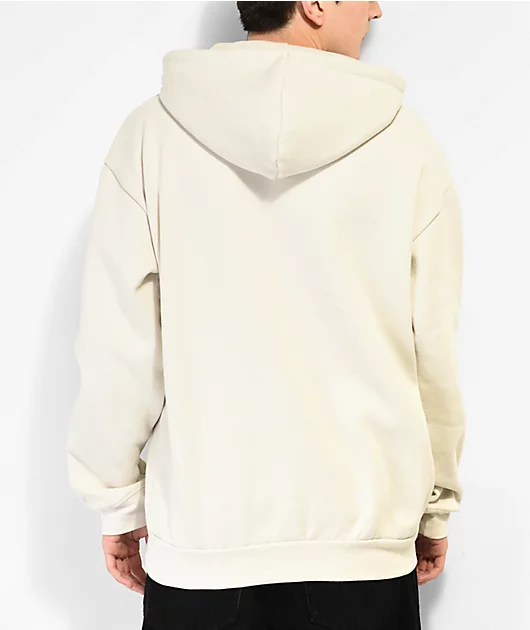 15036-zine-pullover-solid-tan-hoodie-2.webp Zine Pullover Solid Tan Hoodie