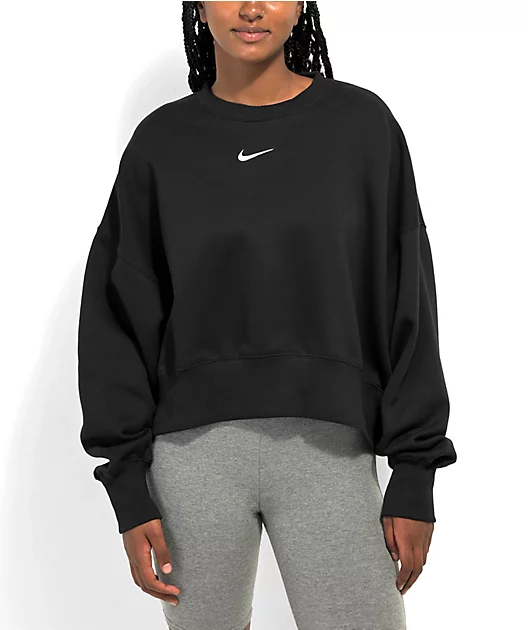 15601-nike-sportswear-phoenix-black-fleece-crewneck-sweatshirt-2.webp Nike Sportswear Phoenix Black Fleece Crewneck Sweatshirt