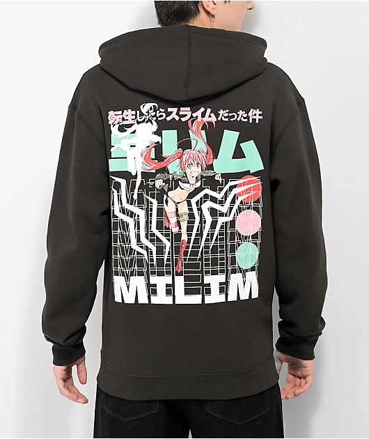 Episode x That Time I Was Reincarnated As A Slime Milim Charge Black Hoodie