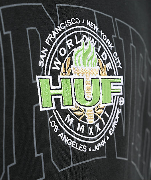 16256-huf-forever-torch-black-crewneck-sweatshirt-3.jpg HUF Forever Torch Black Crewneck Sweatshirt