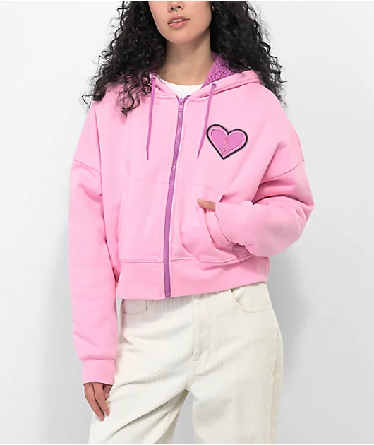16290-a.lab-aurora-pink-sherpa-crop-hoodie-1.webp A.LAB Aurora Pink Sherpa Crop Hoodie