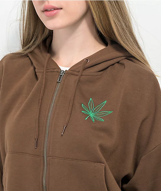 16296-empyre-weed-brown-crop-zip-hoodie-3.webp Empyre Weed Brown Crop Zip Hoodie