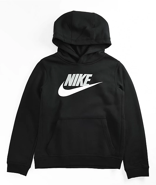 16937-nike-sportswear-kids-club-black-fleece-hoodie-1.webp Nike Sportswear Kids Club Black Fleece Hoodie
