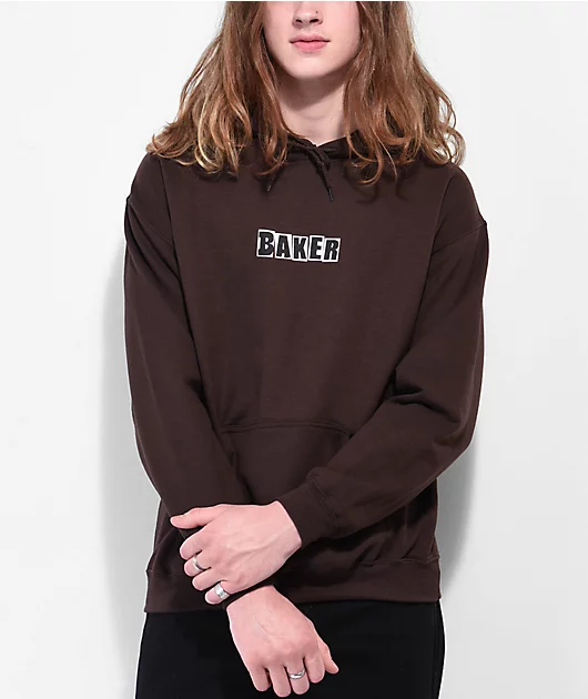 17278-baker-logo-brown-hoodie-1.webp Baker Logo Brown Hoodie