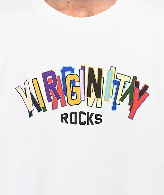 17581-danny-duncan-virginity-rocks-stacked-white-crewneck-sweatshirt-2.webp Danny Duncan Virginity Rocks Stacked White Crewneck Sweatshirt
