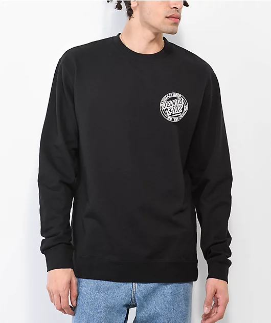 17648-santa-cruz-club-dot-black-crewneck-sweatshirt-2.webp Santa Cruz Club Dot Black Crewneck Sweatshirt