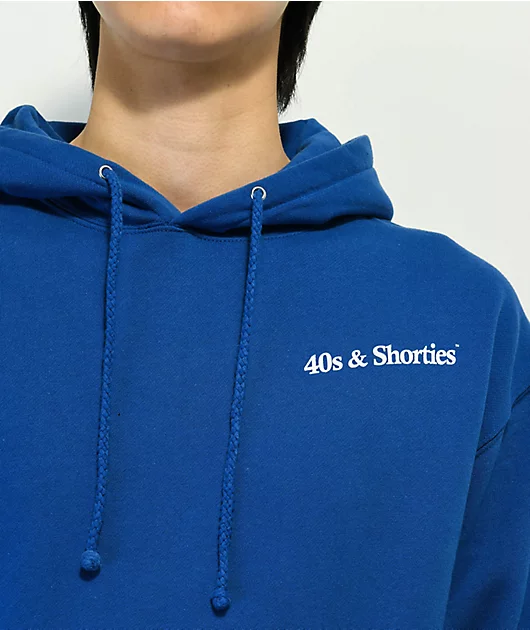 17994-40s-shorties-text-logo-royal-blue-hoodie-3.webp 40s & Shorties Text Logo Royal Blue Hoodie