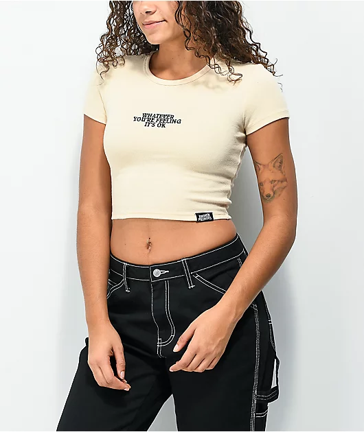 18406-broken-promises-catch-feelings-cream-crop-t-shirt-1.webp Broken Promises Catch Feelings Cream Crop T-Shirt